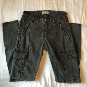 Zara cargo skinny pants